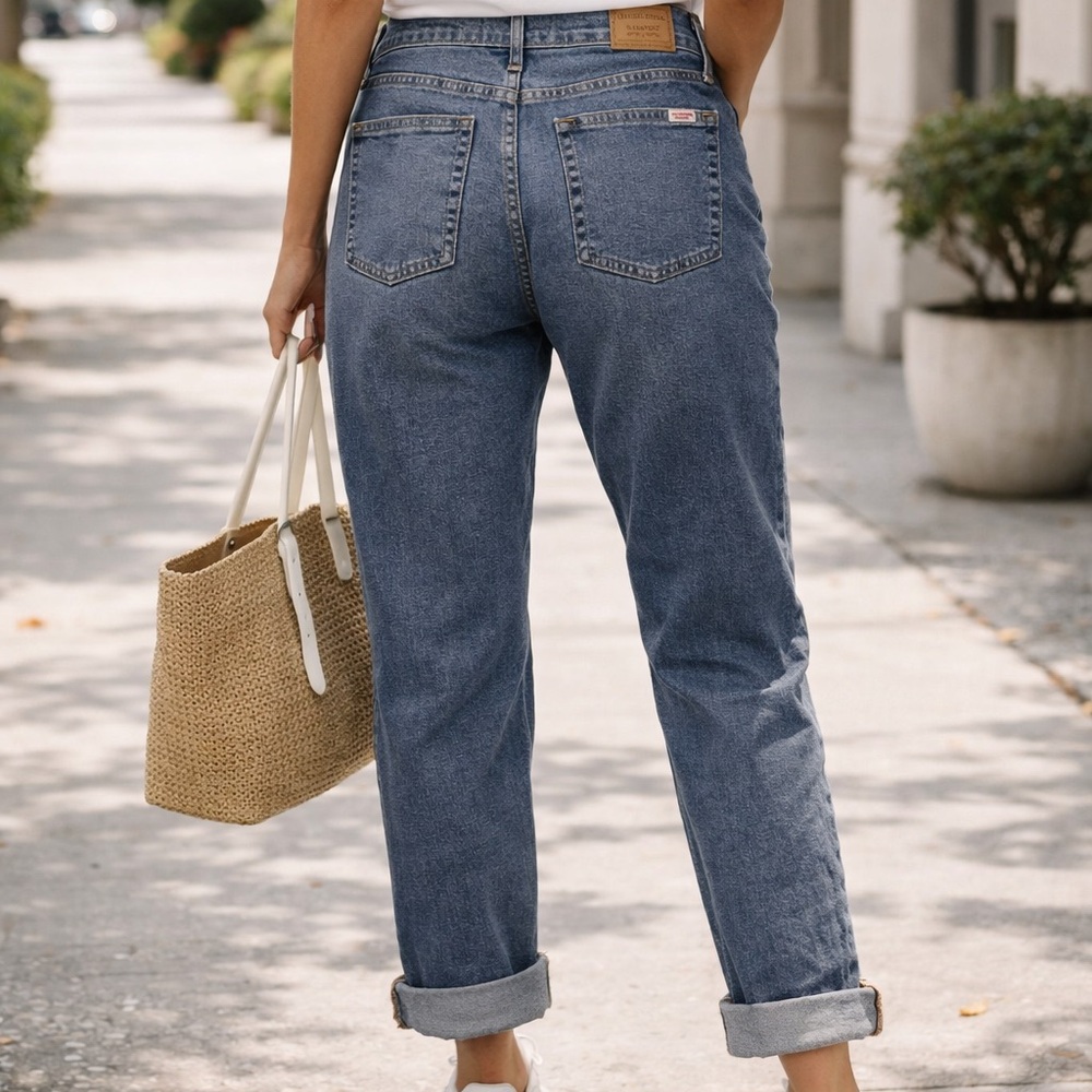 Levi Strauss Signature Vintage Mid Rise Boyfriend Jeans – Size 10 (W30) – NWT - Picture 2 of 7